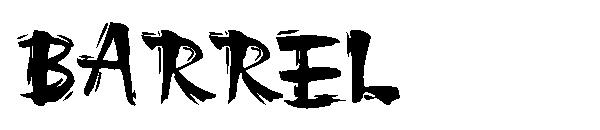 BARREL字体