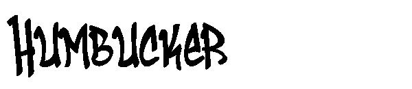 Humbucker字体