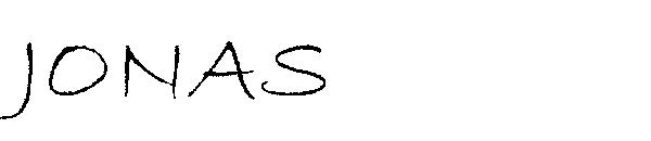 JONAS字体
