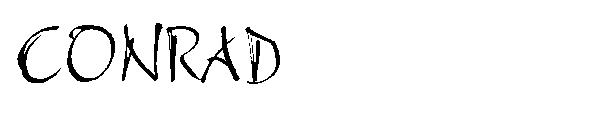 CONRAD字体