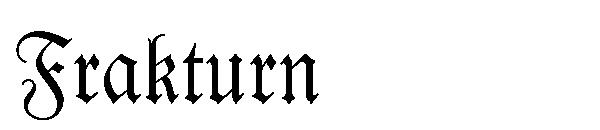 Frakturn字体
