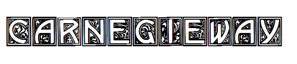 CARNEGIEWAY字体