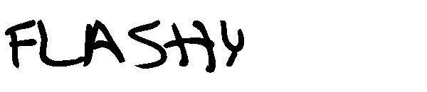 FLASHY字体