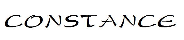CONSTANCE字体