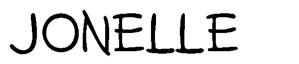 JONELLE字体