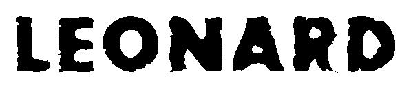 LEONARD字体