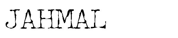 JAHMAL字体
