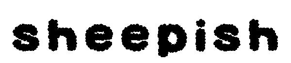 sheepish字体
