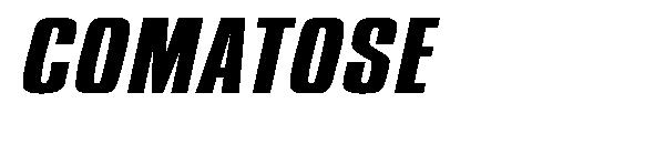 COMATOSE字体