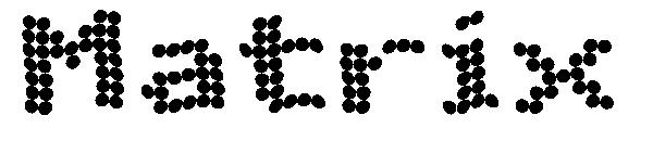 Matrix字体