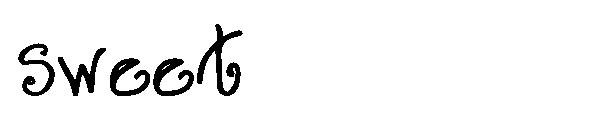 sweet字体