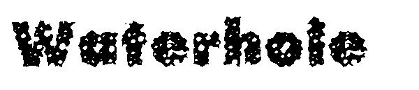 Waterhole字体