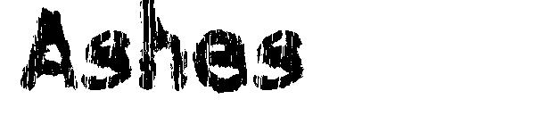 Ashes字体
