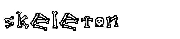 skeleton字体