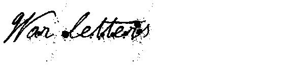 War letters字体