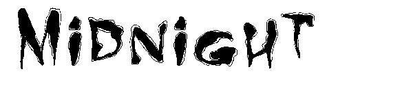 Midnight字体