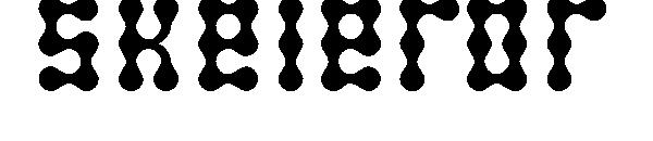 skeletor字体