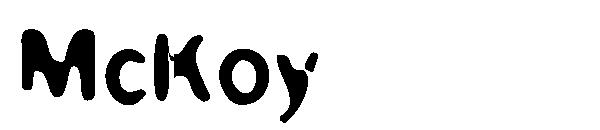 McKoy字体