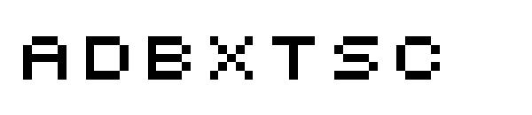 adbxtsc字体下载