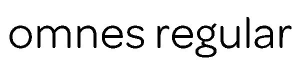 omnes regular字体
