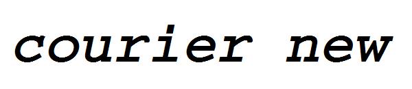 courier new字体下载