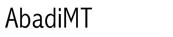 AbadiMT字体
