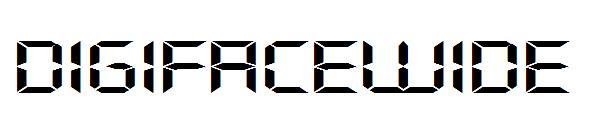 digifacewide字体下载