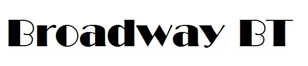 Broadway BT字体下载