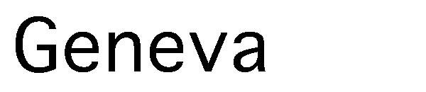 Geneva字体下载