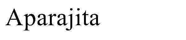 Aparajita字体下载