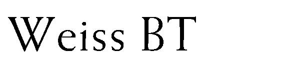 Weiss BT字体下载