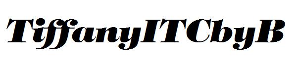 TiffanyITCbyB字体