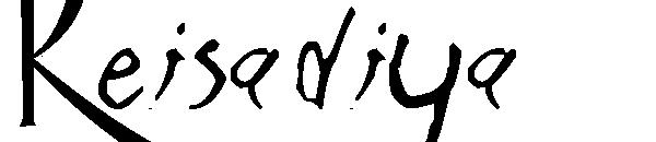 Keisadiya字体下载