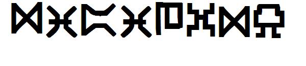 Digicode字体下载