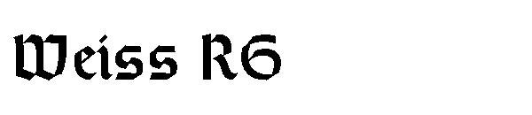 Weiss RG字体下载