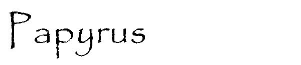 Papyrus字体下载