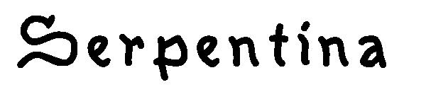 Serpentina字体下载
