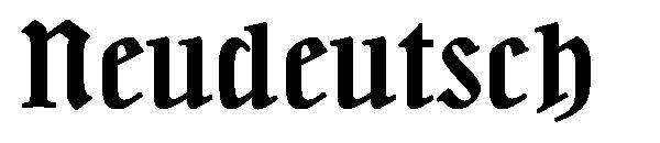 Neudeutsch字体下载