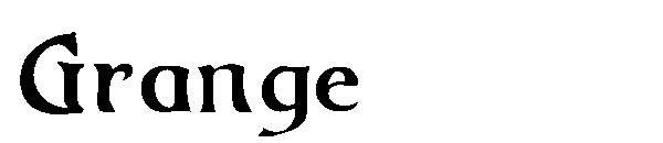 Grange字体下载
