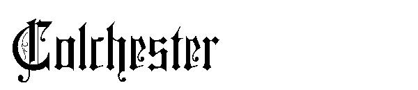 Colchester字体下载