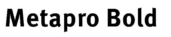 Metapro Bold字体下载