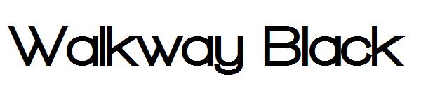 Walkway Black字体下载