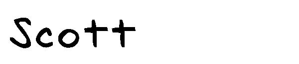 Scott字体下载
