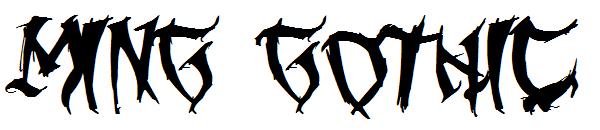Ming Gothic字体