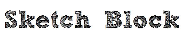 Sketch Block字体下载