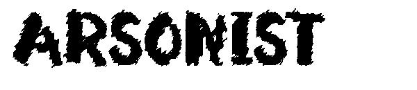 Arsonist字体下载