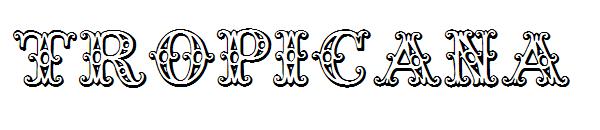Tropicana字体下载
