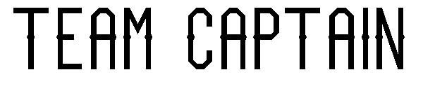 Team Captain字体下载