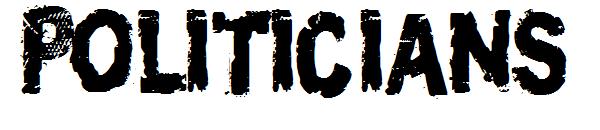 Politicians字体下载