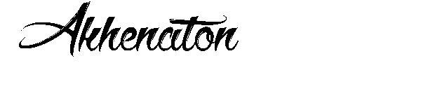 Akhenaton字体下载